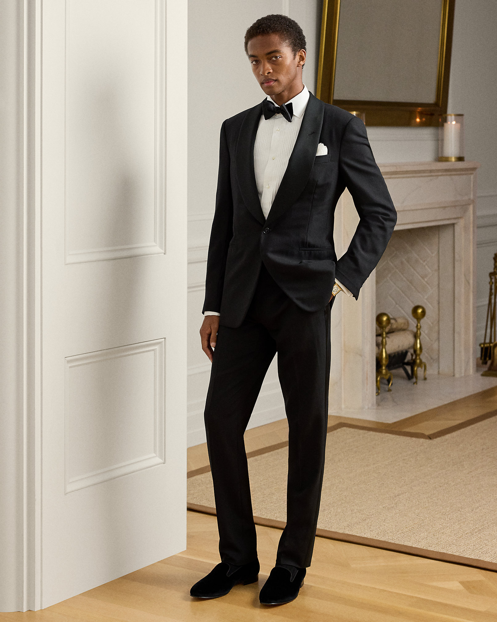 Gregory Hand-Tailored Wool Shawl Tuxedo | Ralph Lauren