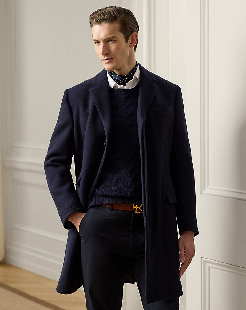 Kent Brushed Wool Topcoat | Ralph Lauren