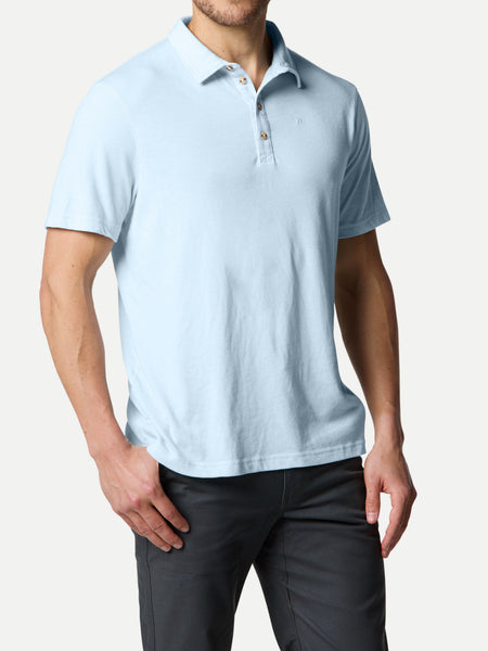 Men's Essential drirelease® Polo - Ice Water