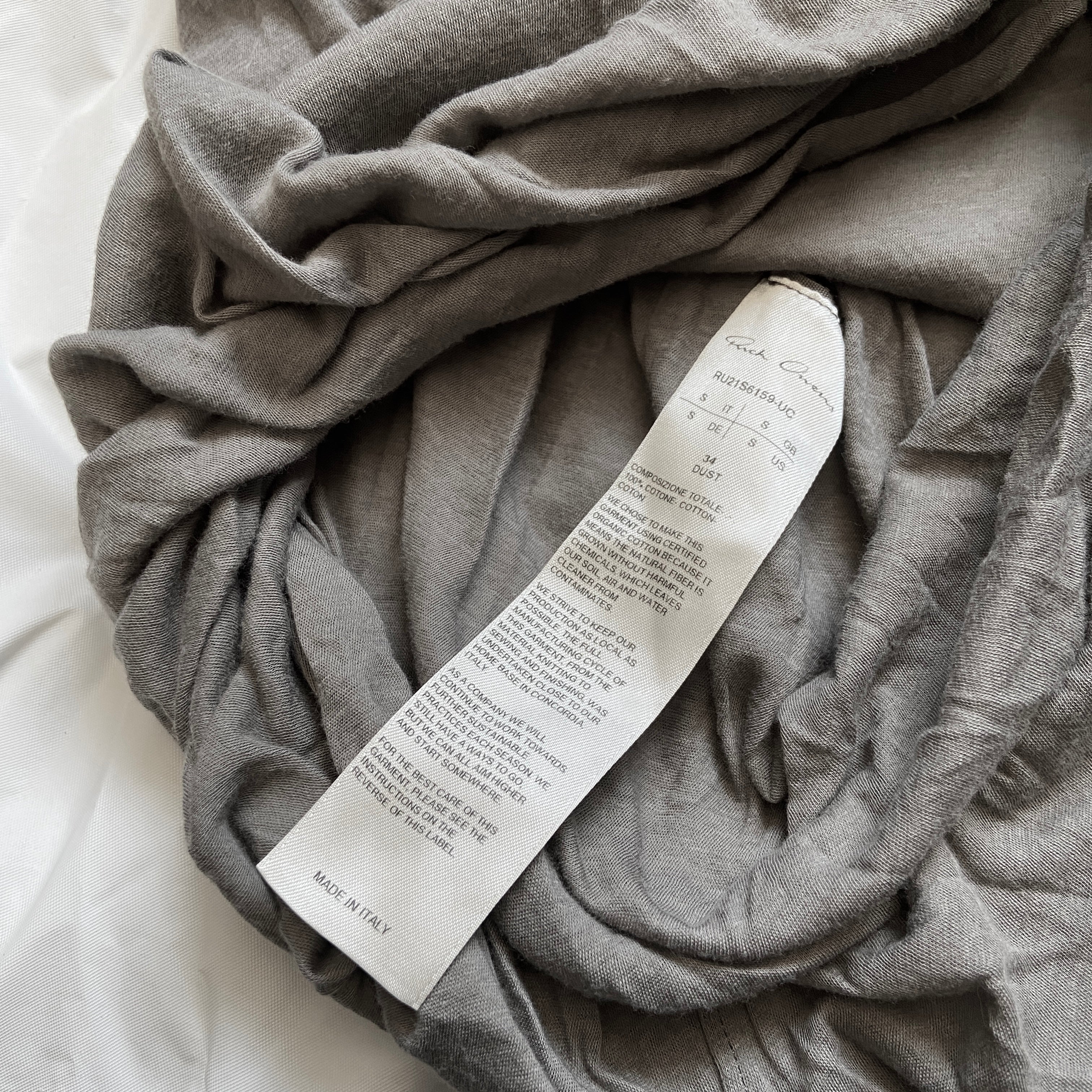 Rick owens dust double dylan tank tee S – Dusty Archive