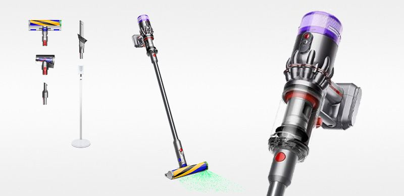 グリーンLED付き コードレス掃除機 | ダイソン
