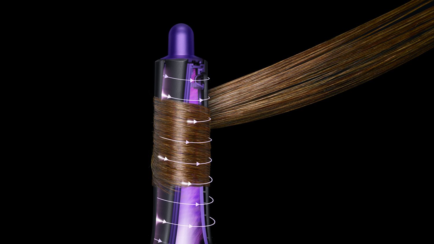 Refurbished Dyson Airwrap™ Complete ( Black/Purple ) | Dyson Outlet