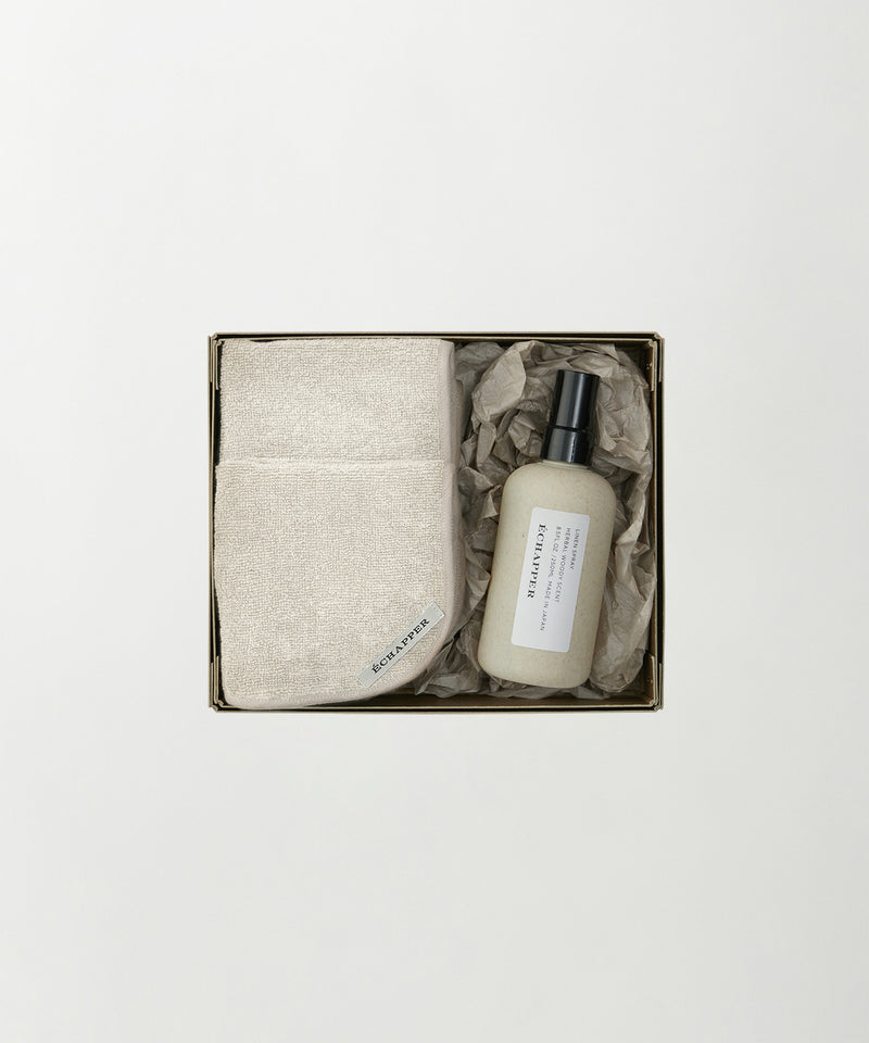Linen chief towel ＆ Linen spray gift set – ÉCHAPPER | エシャペ