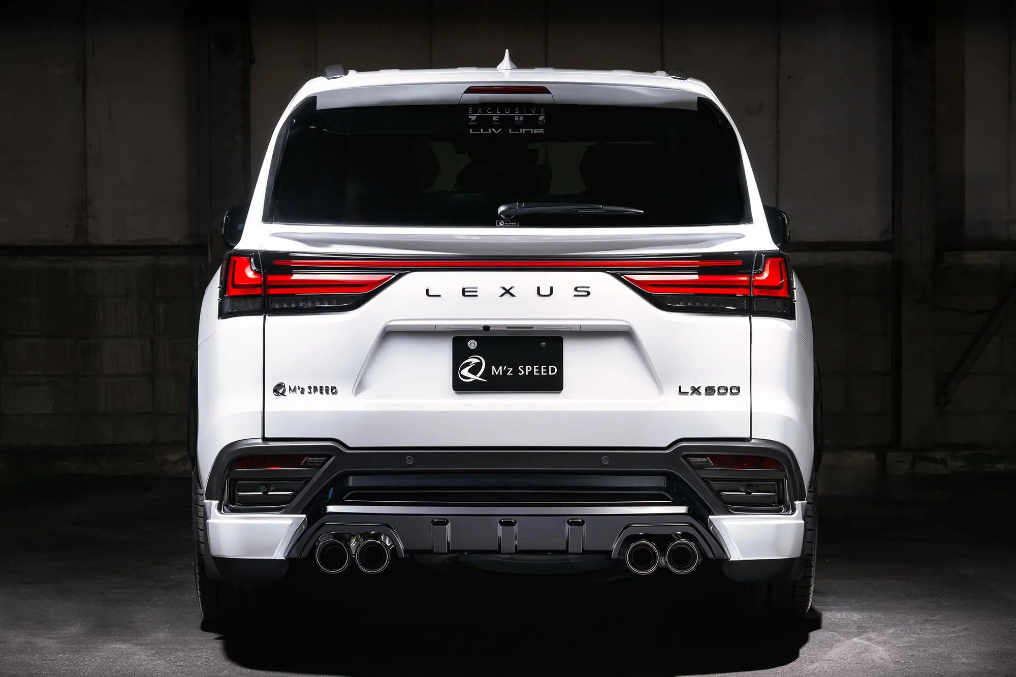 M'z SPEED EXCLUSIVE ZEUS LUV LINE Body Kit for LEXUS LX 600