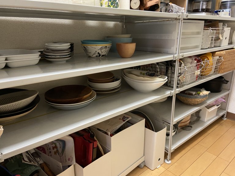 無印良品】ユニットシェルフを食器棚として使う5つの方法 | タコマ