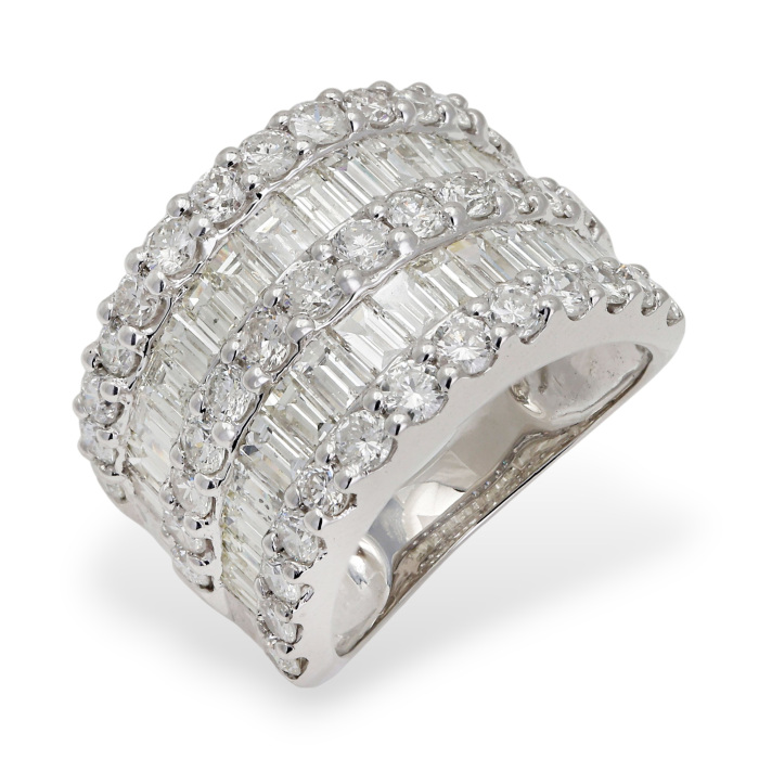 プラチナ900 ダイヤモンド リング J263521 | ユキザキセレクトジュエリー