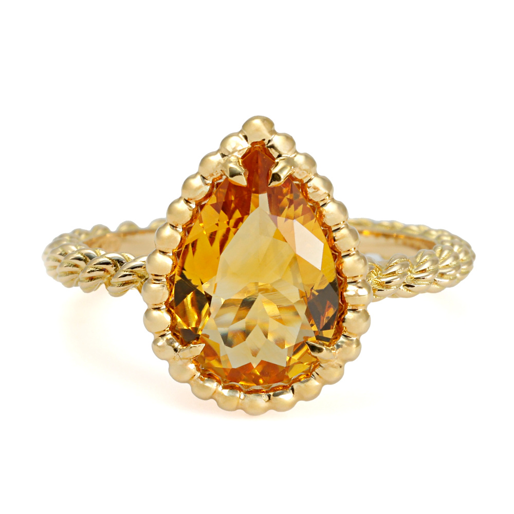 中古] ブシュロン セルパンボエム スモール シトリン JRG02702 リング