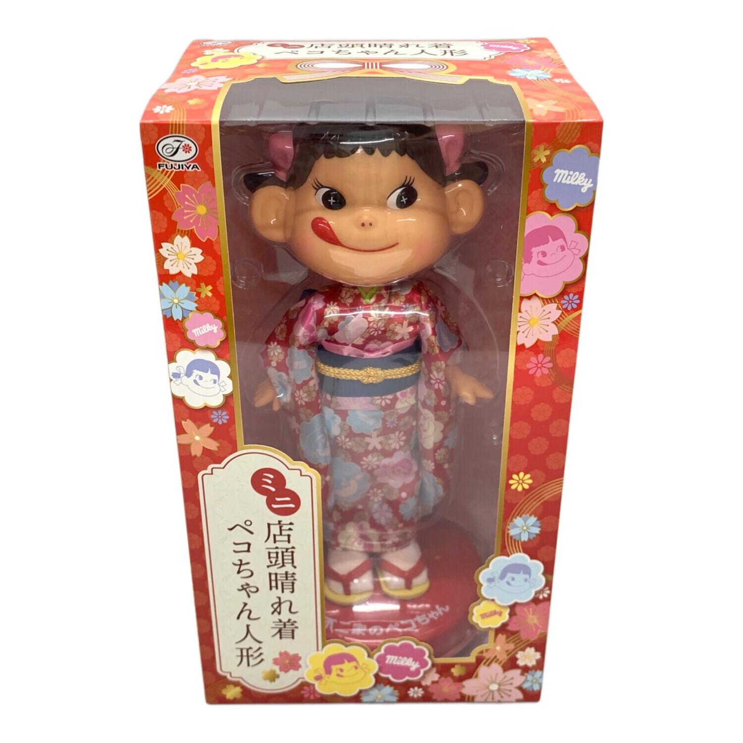 不二家(フジヤ) ペコちゃん ミニ店頭晴れ着ペコちゃん人形｜トレファク