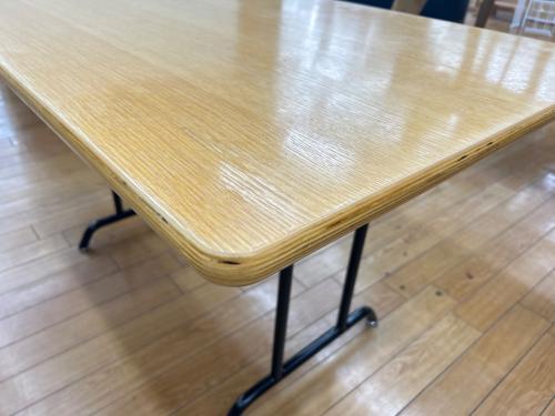 UNICO (ウニコ) ダイニングテーブル ライトブラウン×ブラック FUNEAT