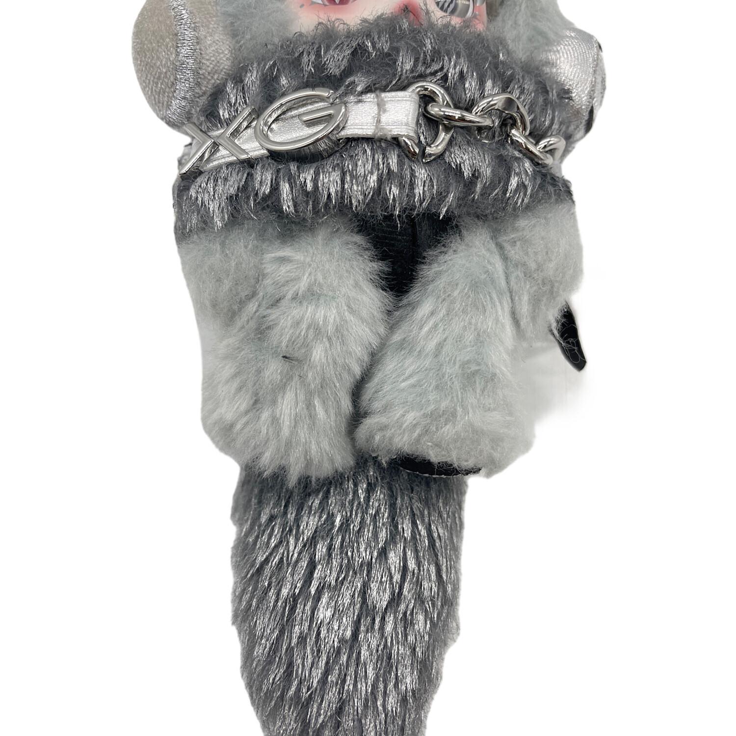 POP MART (ポップマート) SKULLPANDA×XG ヌイグルミ グレー