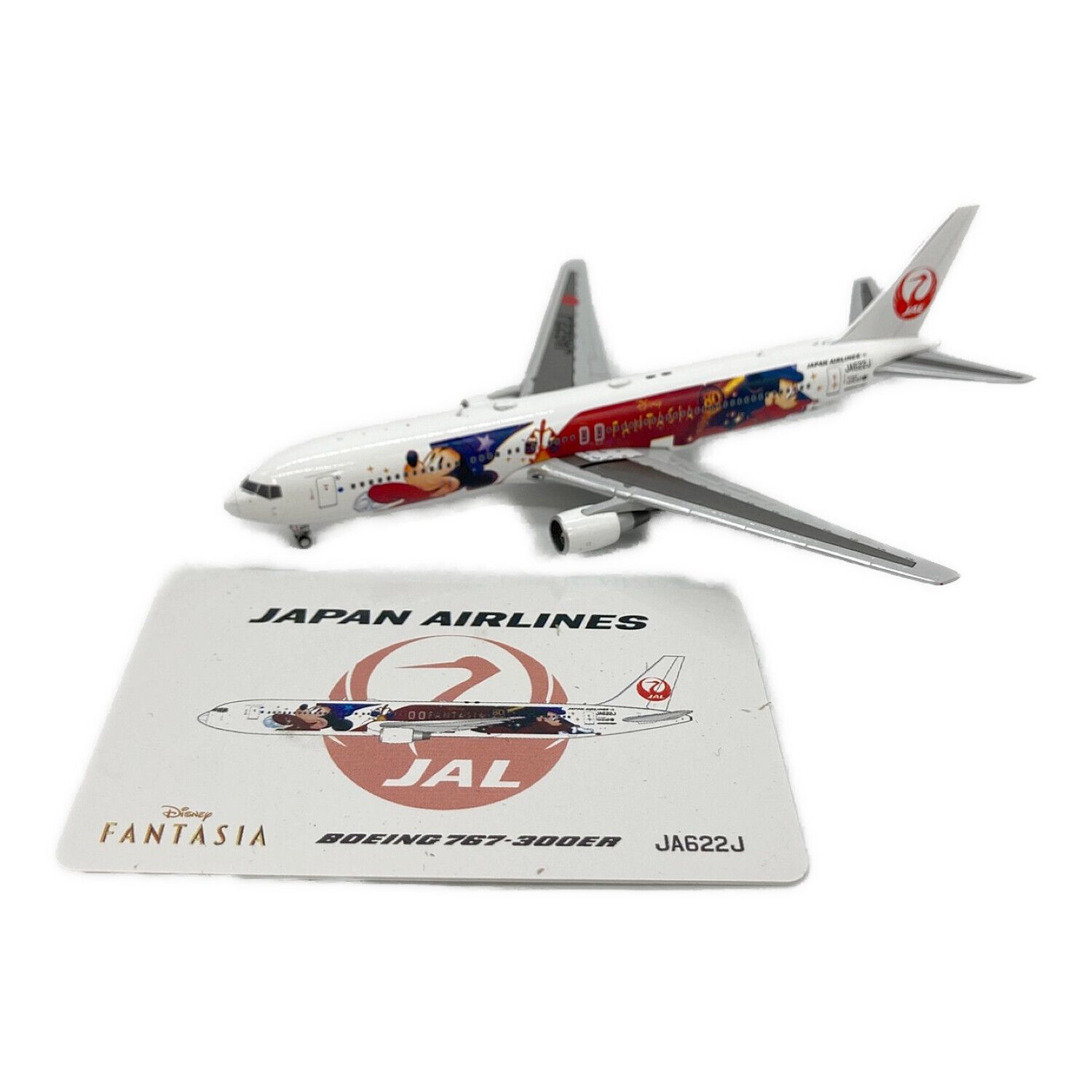 JCウィングス 模型 1/400 B767-300ER JAL DREAM EXPRESS FANTASIA 80