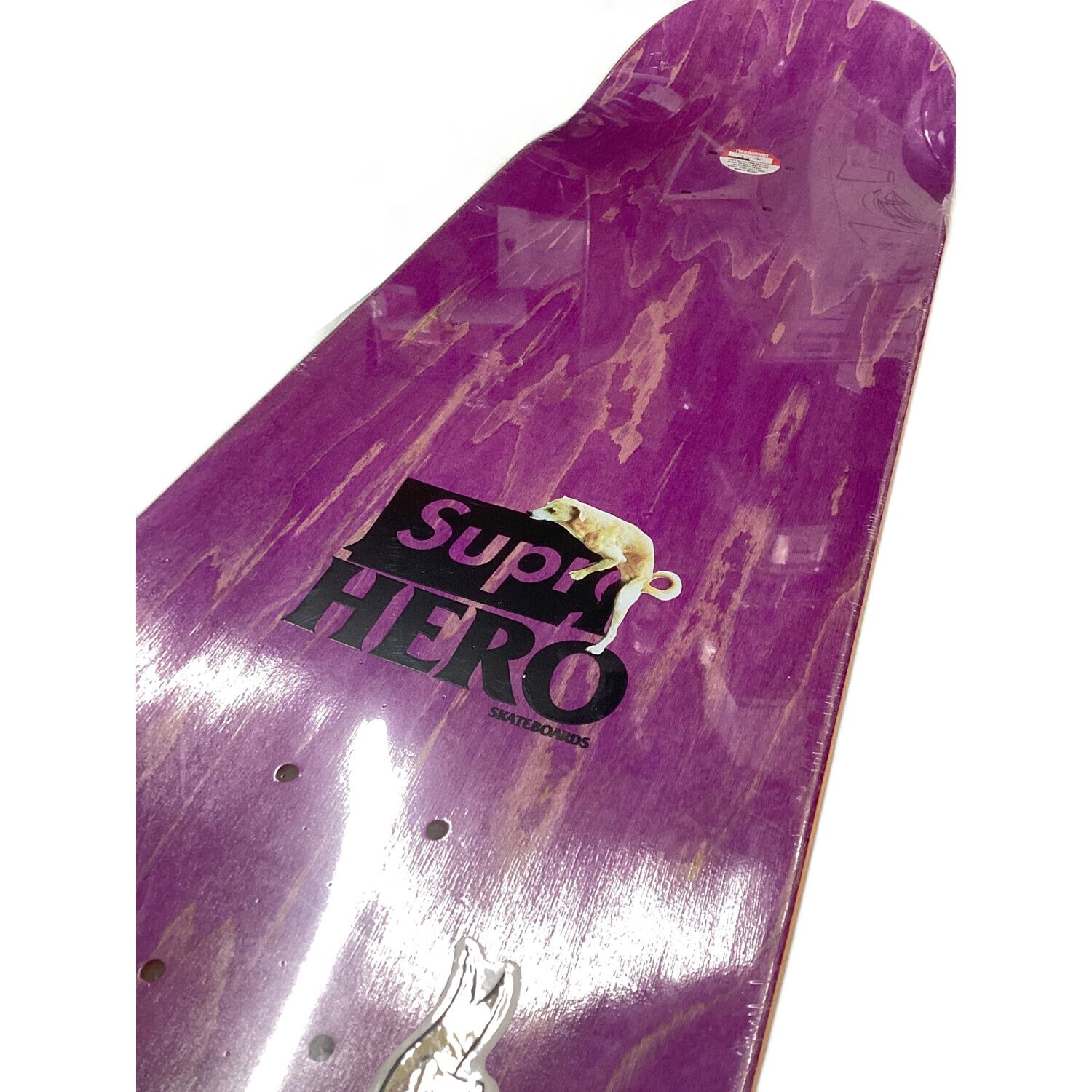 SUPREME (シュプリーム) スケートボード パープル デッキのみ 8.25