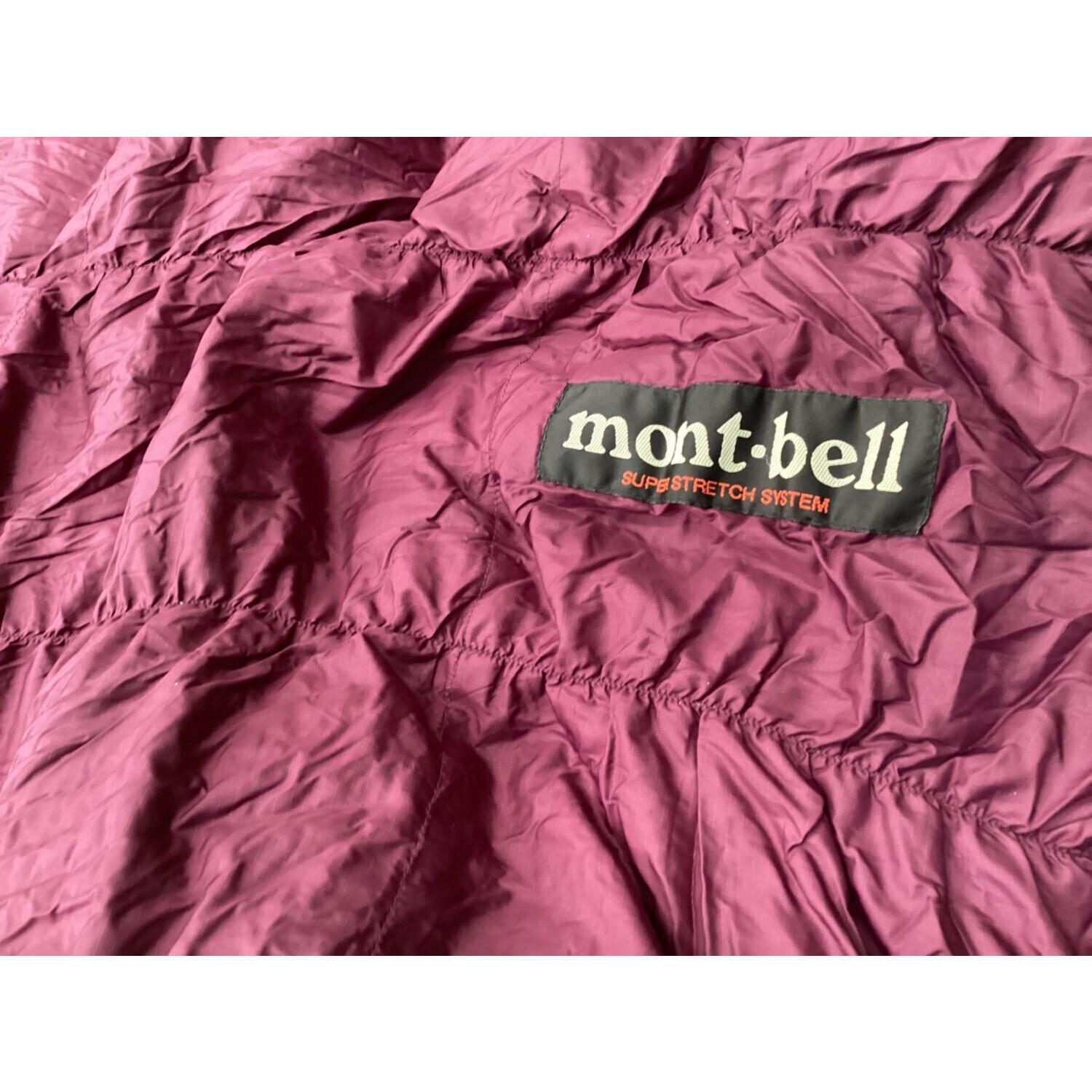 mont-bell (モンベル) ダウンシュラフ 右ジッパー マルベリー 1121610