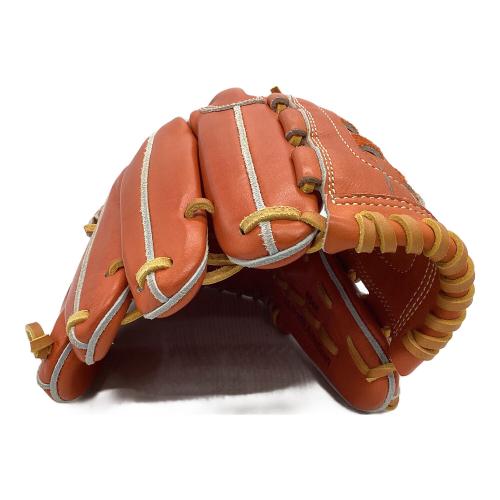 YGS (山本グラブスタジオ) 硬式グローブ オレンジ ケース付 664K 投手
