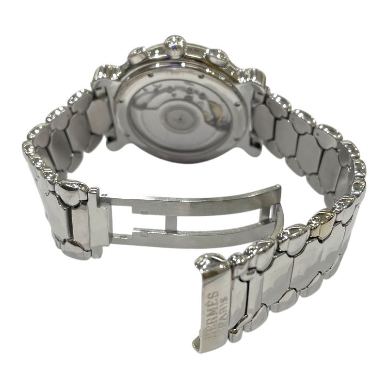 エルメス HERMES ケプラー クロノグラフ KPI.910 SS 自動巻き メンズ