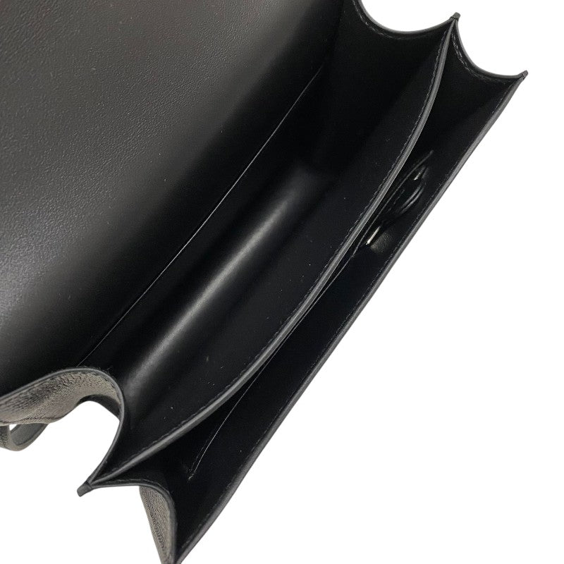 エルメス HERMES コンスタンスミニ K刻 ブラック ピンクゴールド金具