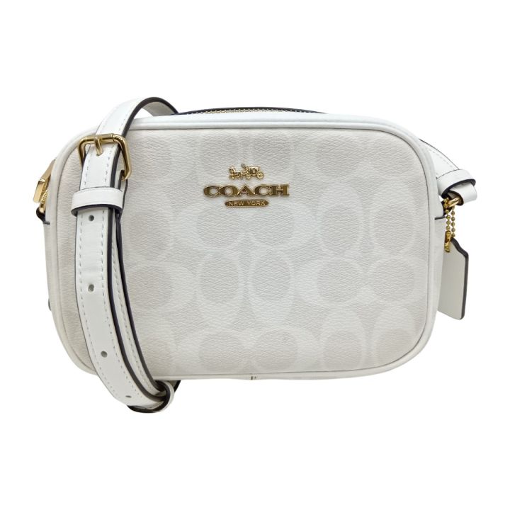 COACH コーチ ミニ ジェイミー カメラ バッグ シグネチャー ショルダー