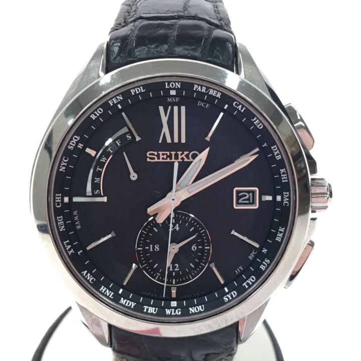 SEIKO セイコー メンズ ソーラー電波 ブライツ フライトエキスパート