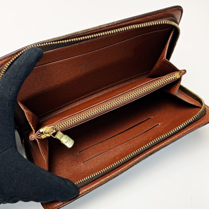 LOUIS VUITTON ルイヴィトン モノグラム ポルト モネ・ジップ M61727