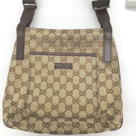 GUCCI グッチ ショルダーバッグ GGキャンバス べたつき、スレ有 122793