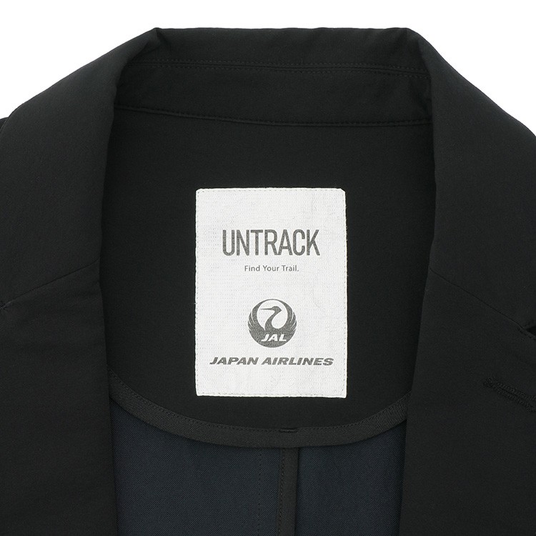 UNTRACK]JALオリジナル ストレッチジャケット ブラック L(L ブラック