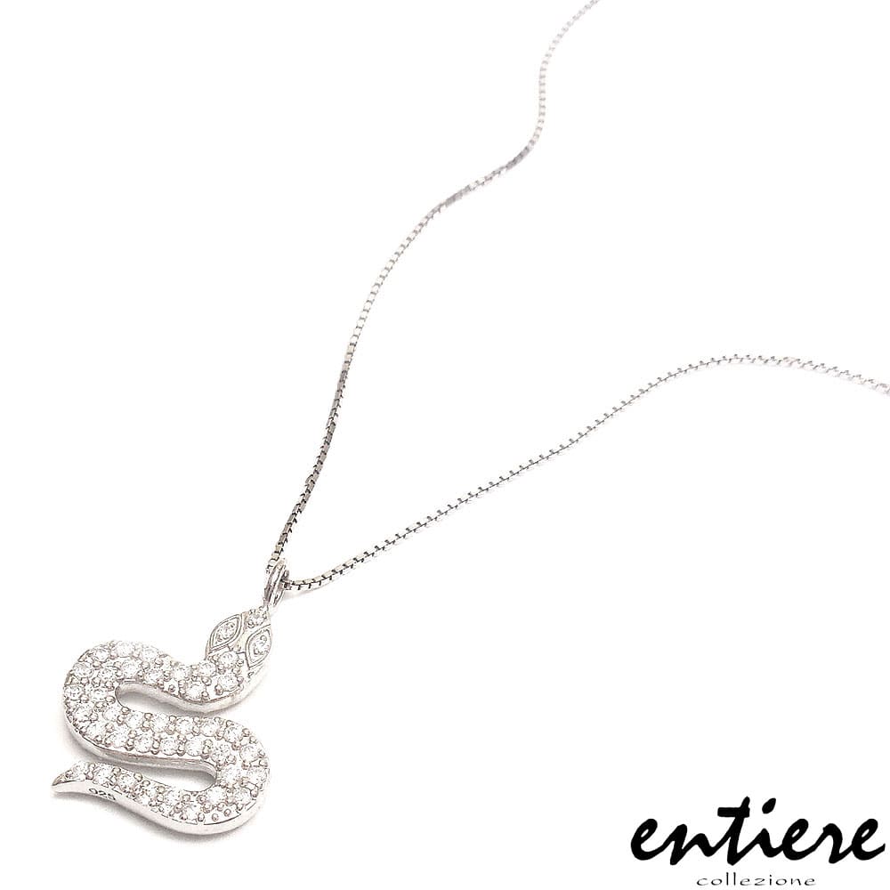 entiere アンティエーレ ペンダント ネックレス ヘビ 蛇 スネーク