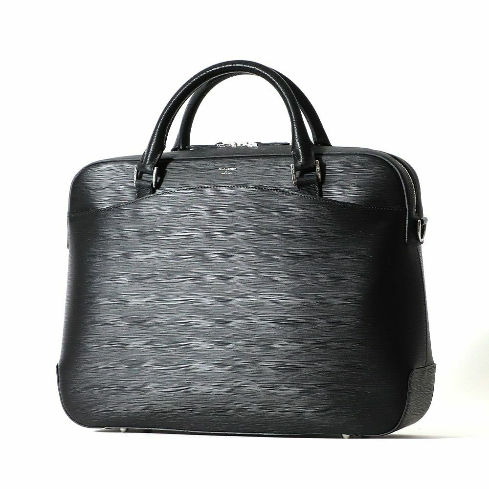 ペッレモルビダCA201-ブリーフバッグ(1室タイプ) BLACK(BLACK): PELLE