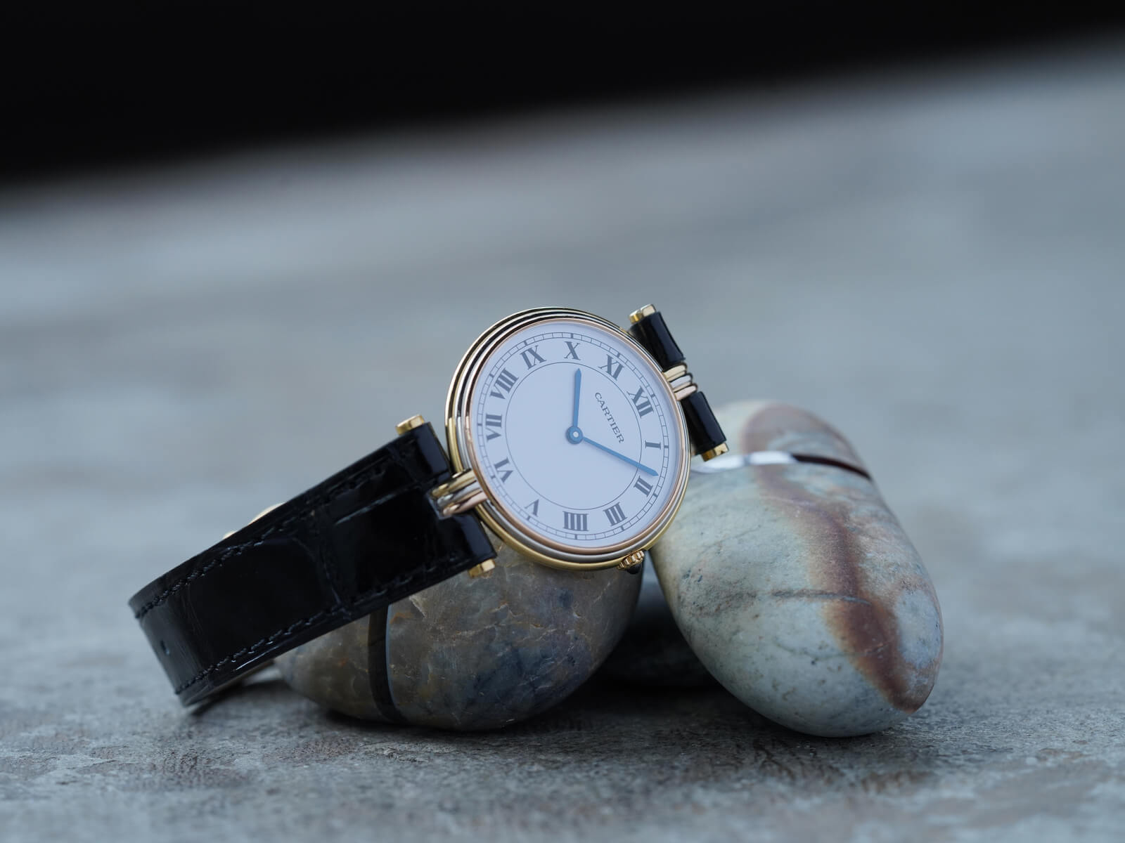 カルティエ/VLCヴァンドームLM/トリニティ/SWISS MADE/ホワイト