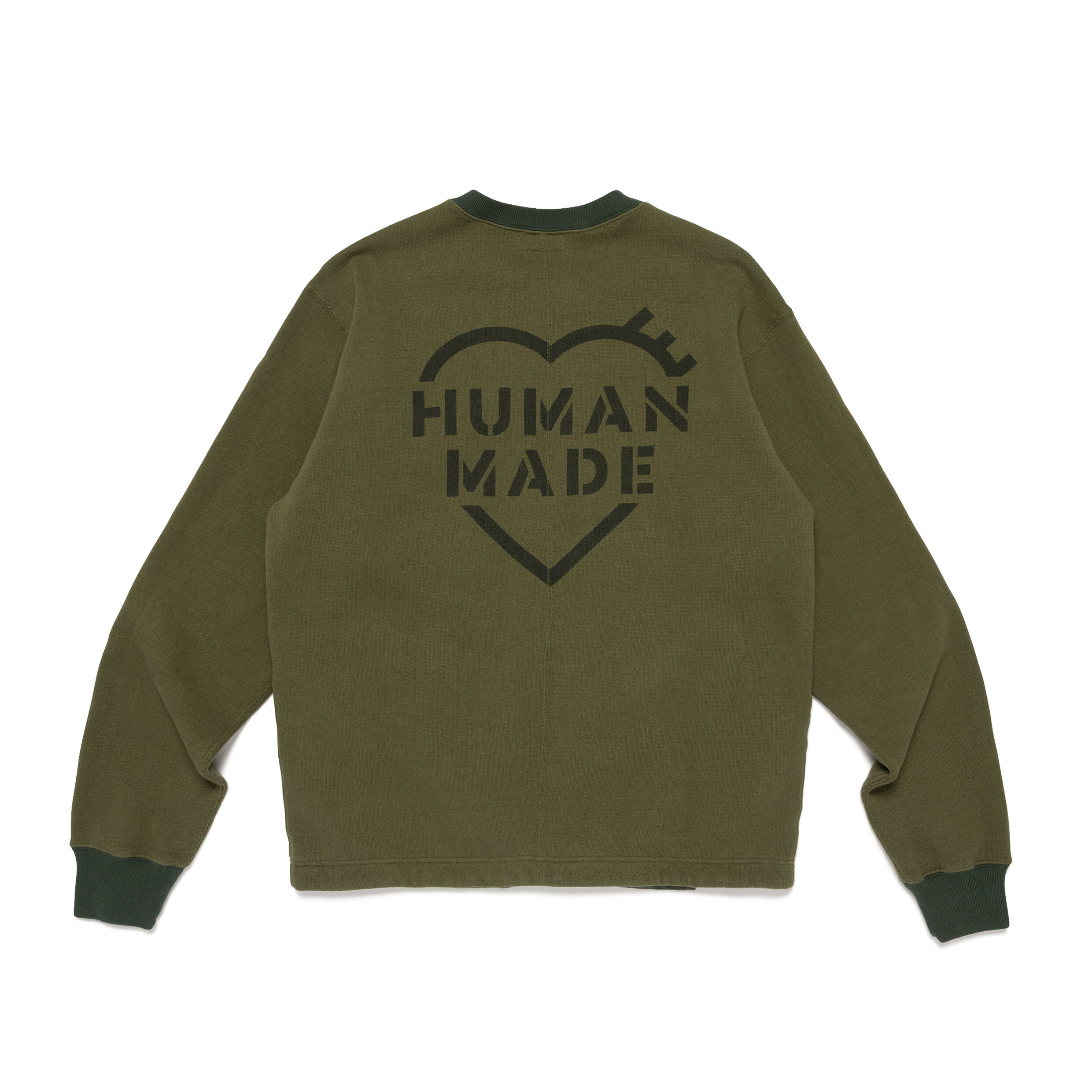 HUMAN MADE MILITARY CARDIGAN – HUMAN MADE Inc.