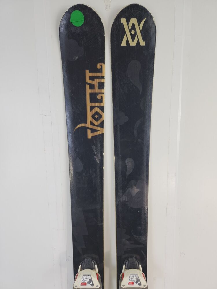 USED 178 cm Volkl Gotama Full Rocker Powder Skis w/ Marker Griffon