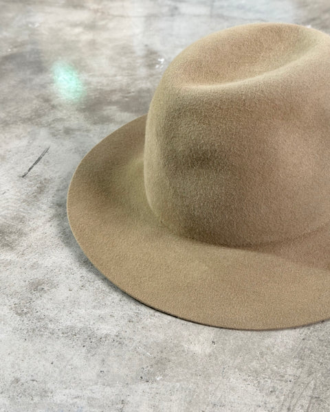 KIJIMA TAKAYUKI】BEAVER HAIR FELT BOWLER HAT | EDISTORIAL STORE