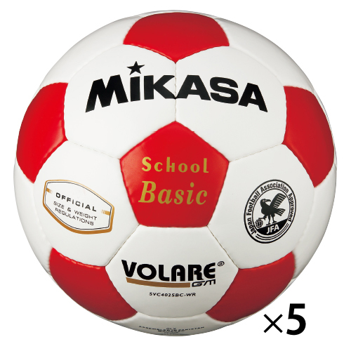 ミカサ】サッカーボール検定球（5球） 5号｜教育・保育をサポートする