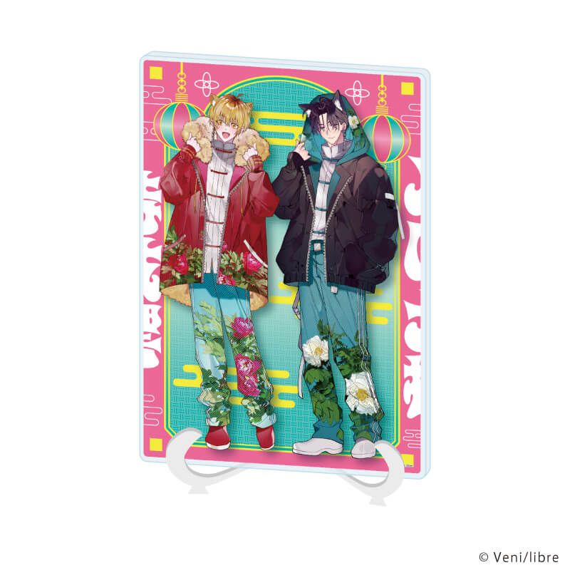 アクリルアートボード(A5サイズ)「セフレ、やっぱなしで！」01/月岡