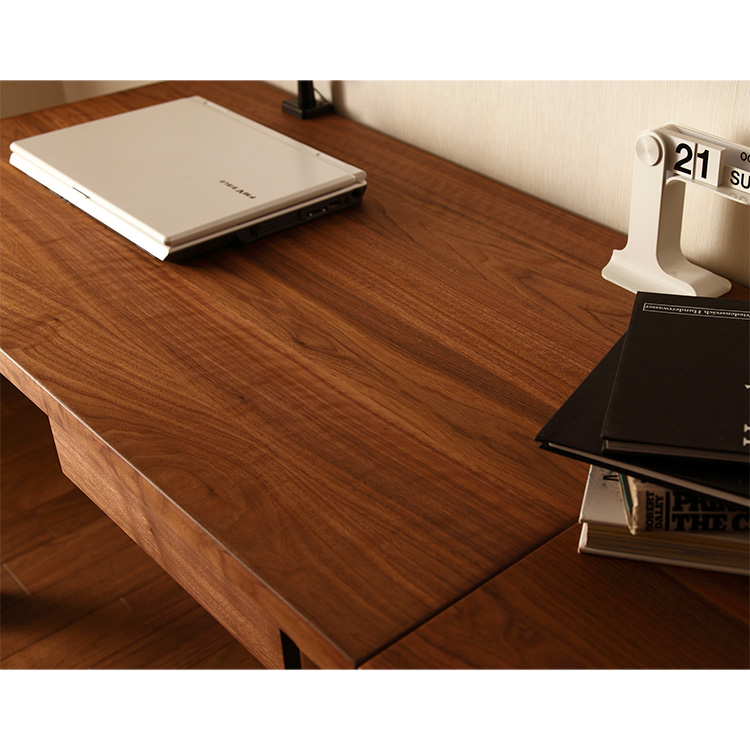 Buona scelta デスク 幅135×奥行60cm ST4578 ウォールナットナチュラル