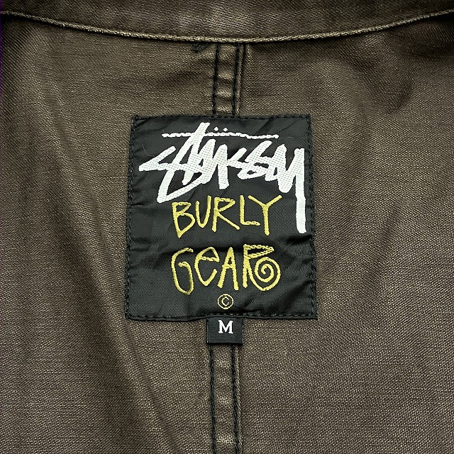 STUSSY BURLY GEAR JACKET 1990'S OLD｜SAFARI サファリ｜高円寺