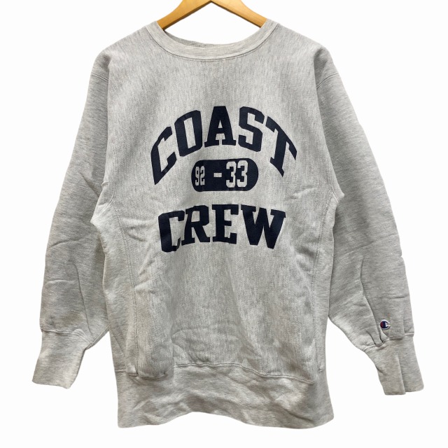 CHAMPION REVERSE WEAVE SWEAT SHIRT 90S 「COAST CREW、XL」｜SAFARI