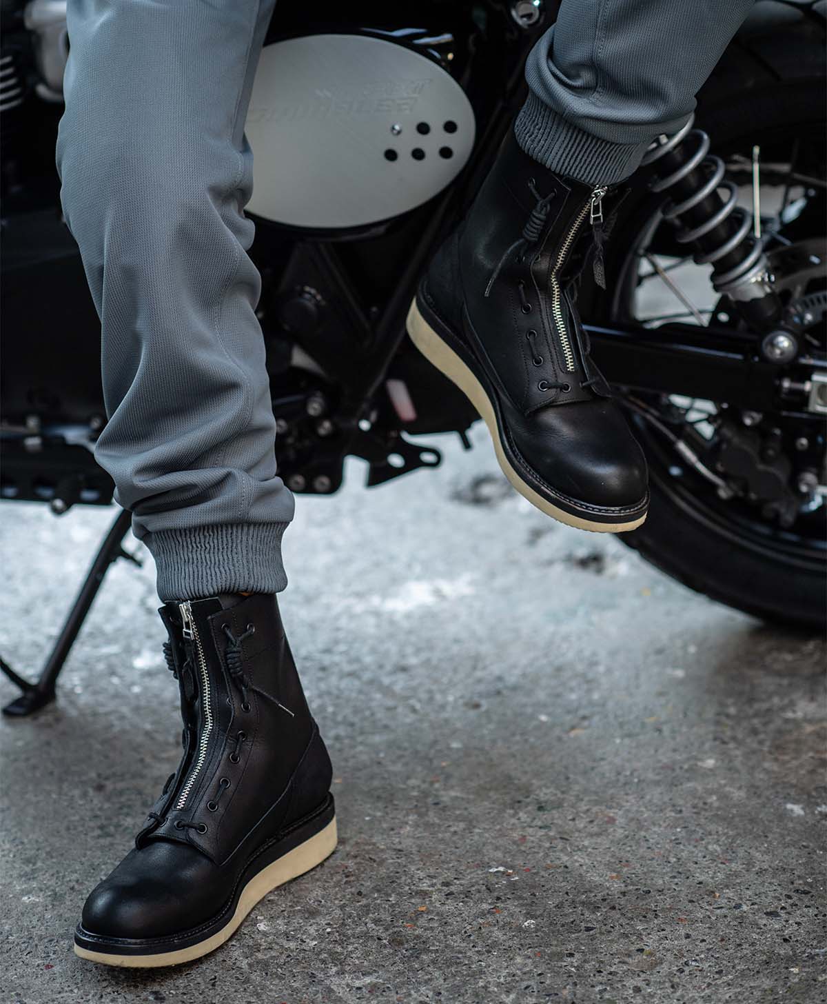 Leather shoes lace-up boots | Kadoya official online shop