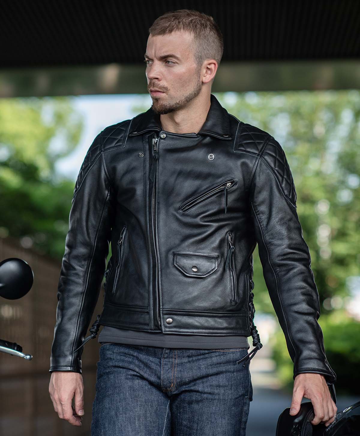 Leather jacket double leather jacket | Kadoya official online shop