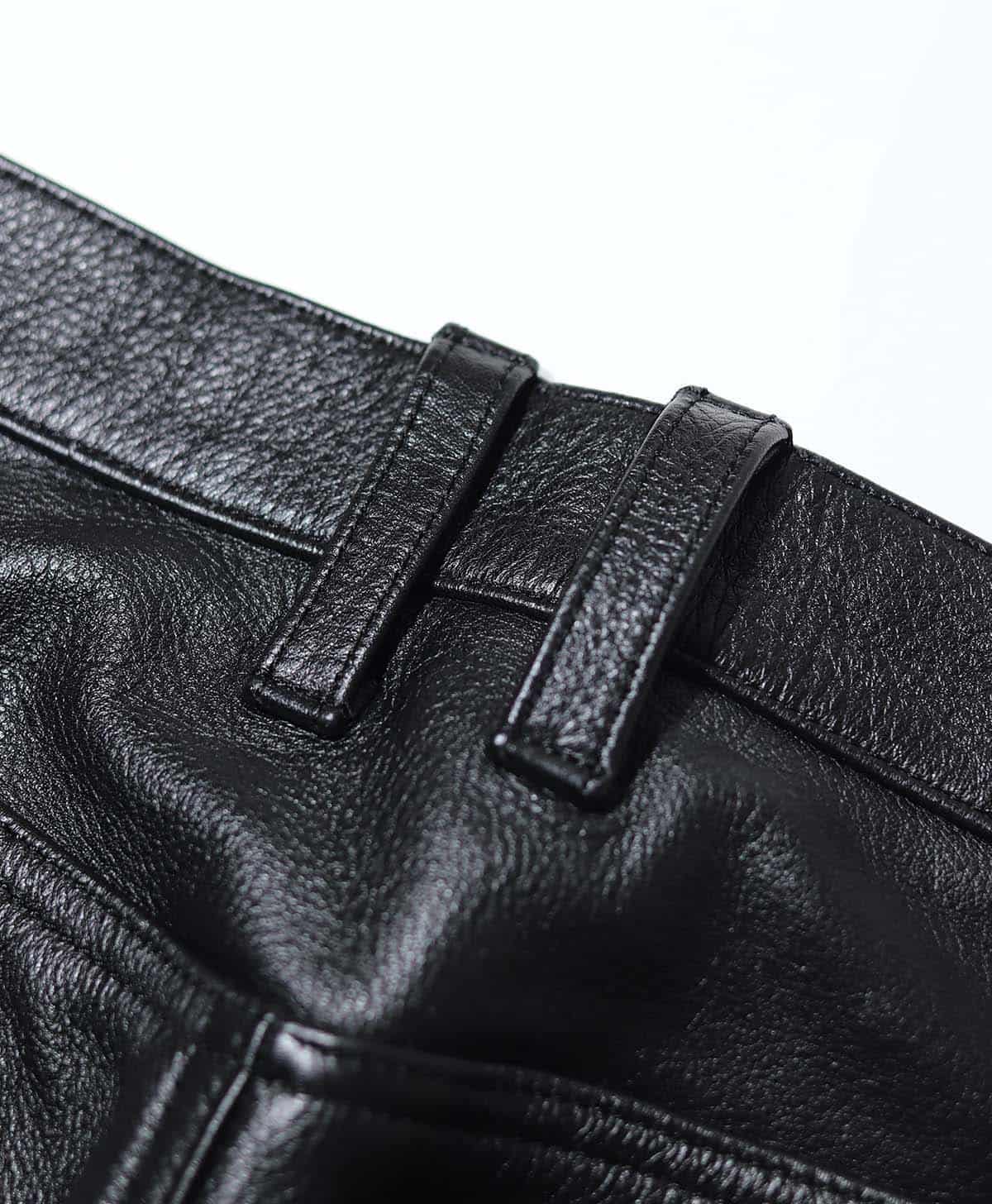 革パンツ スリム レザーパンツ｜カドヤ公式オンラインショップ