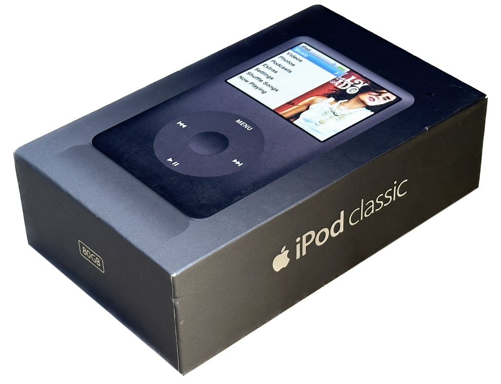 Empty Apple Original Retail Box for iPod Classic 6th Generation