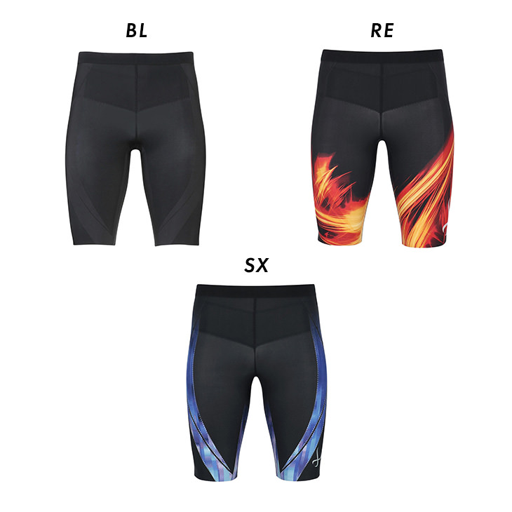 ワコール CWX CW-X スポーツタイツ 着圧 ハーフタイプ メンズ 男性向け