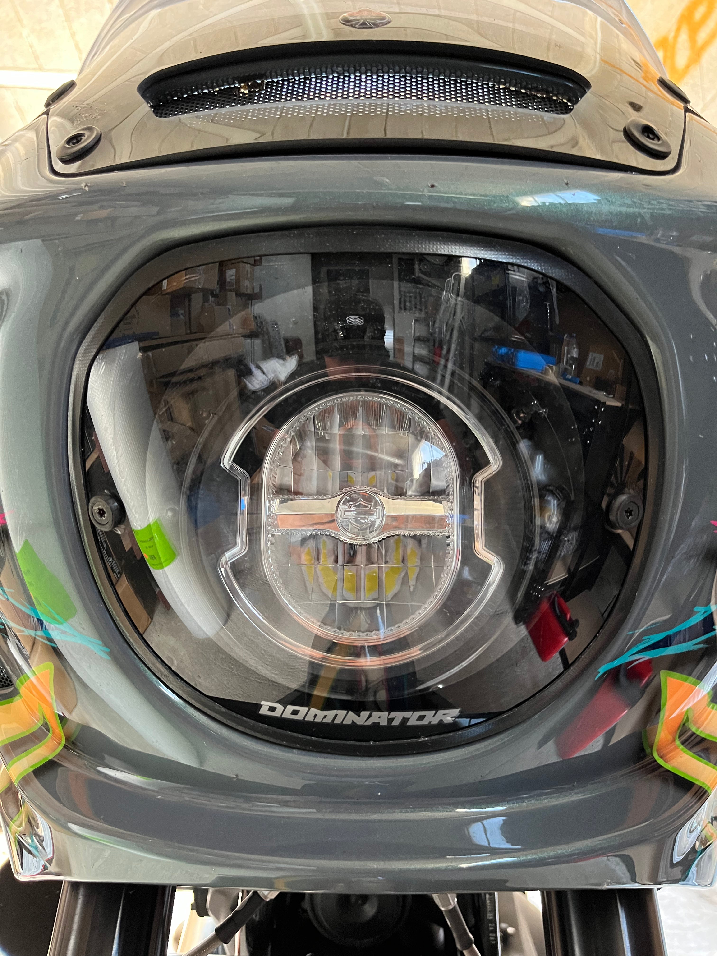 Dominator FXLRST headlight lens kit