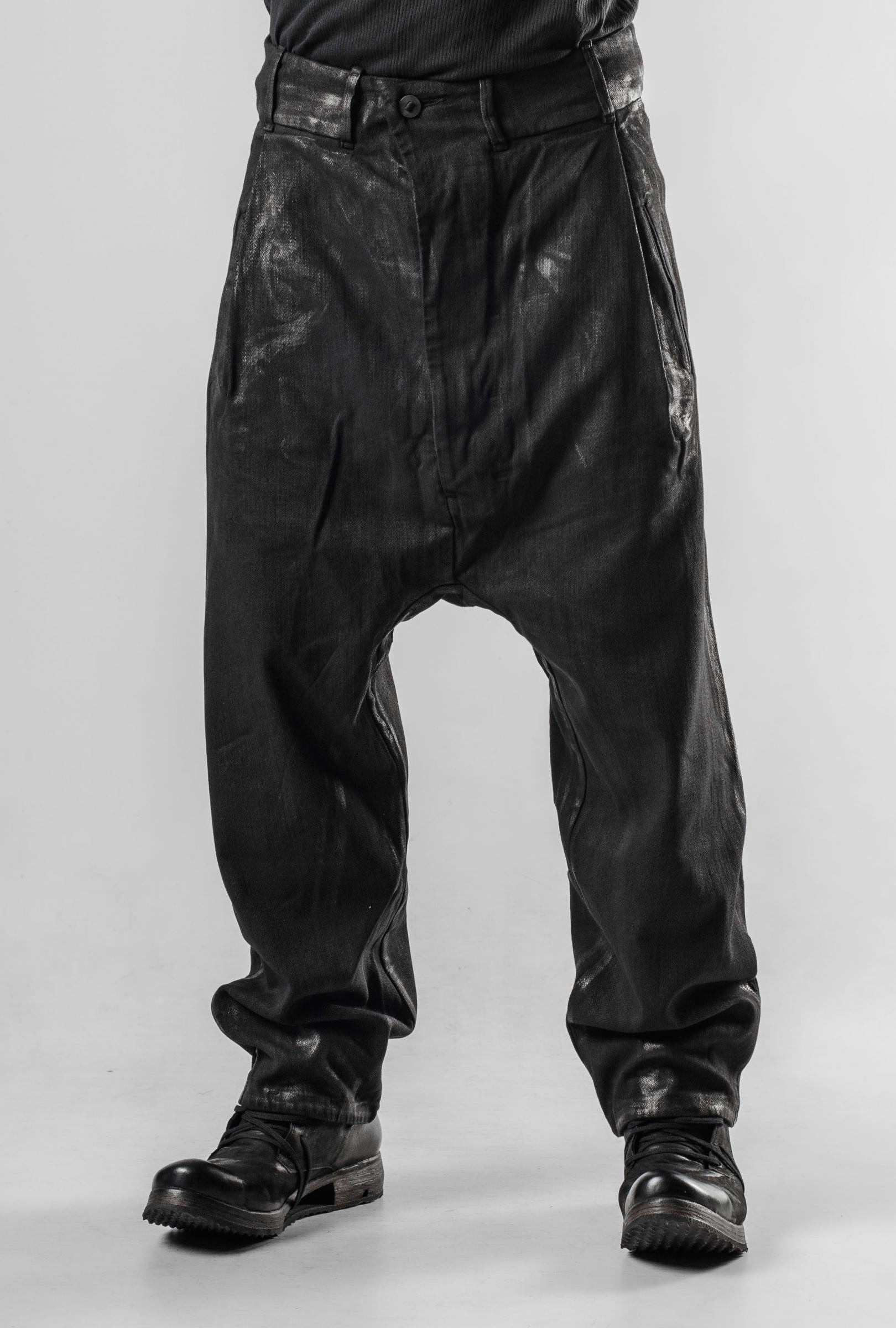 Boris Bidjan Saberi P2.1 Pleated Wide Trousers | Elixirgallery