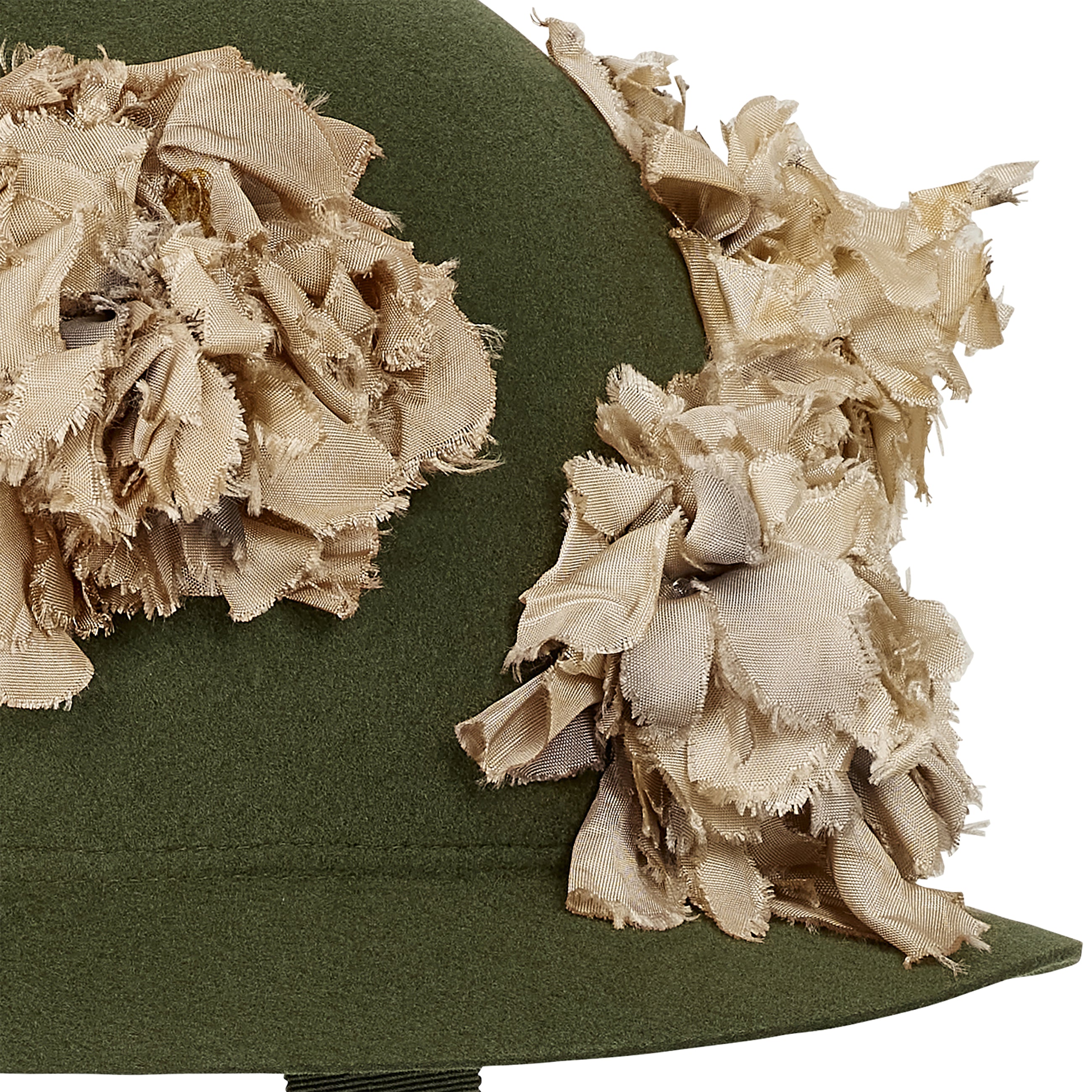 HIZUME COLLABORATION HAT OLIVE - COMME des GARÇONS HOMME PLUS(コム