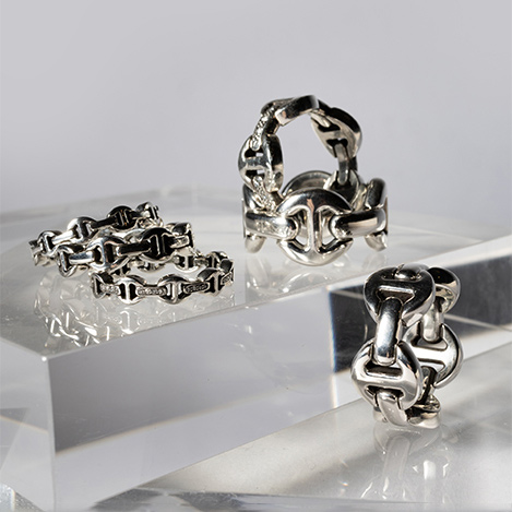 HOORSENBUHS(ホーセンブース)｜【UNISEX】10mm OPEN-LINK ブレスレット