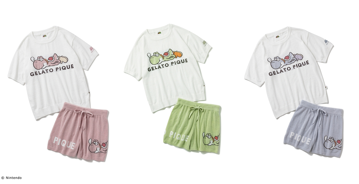 gelato pique(ジェラート ピケ)、“スーパーマリオ”コレクション第2弾は