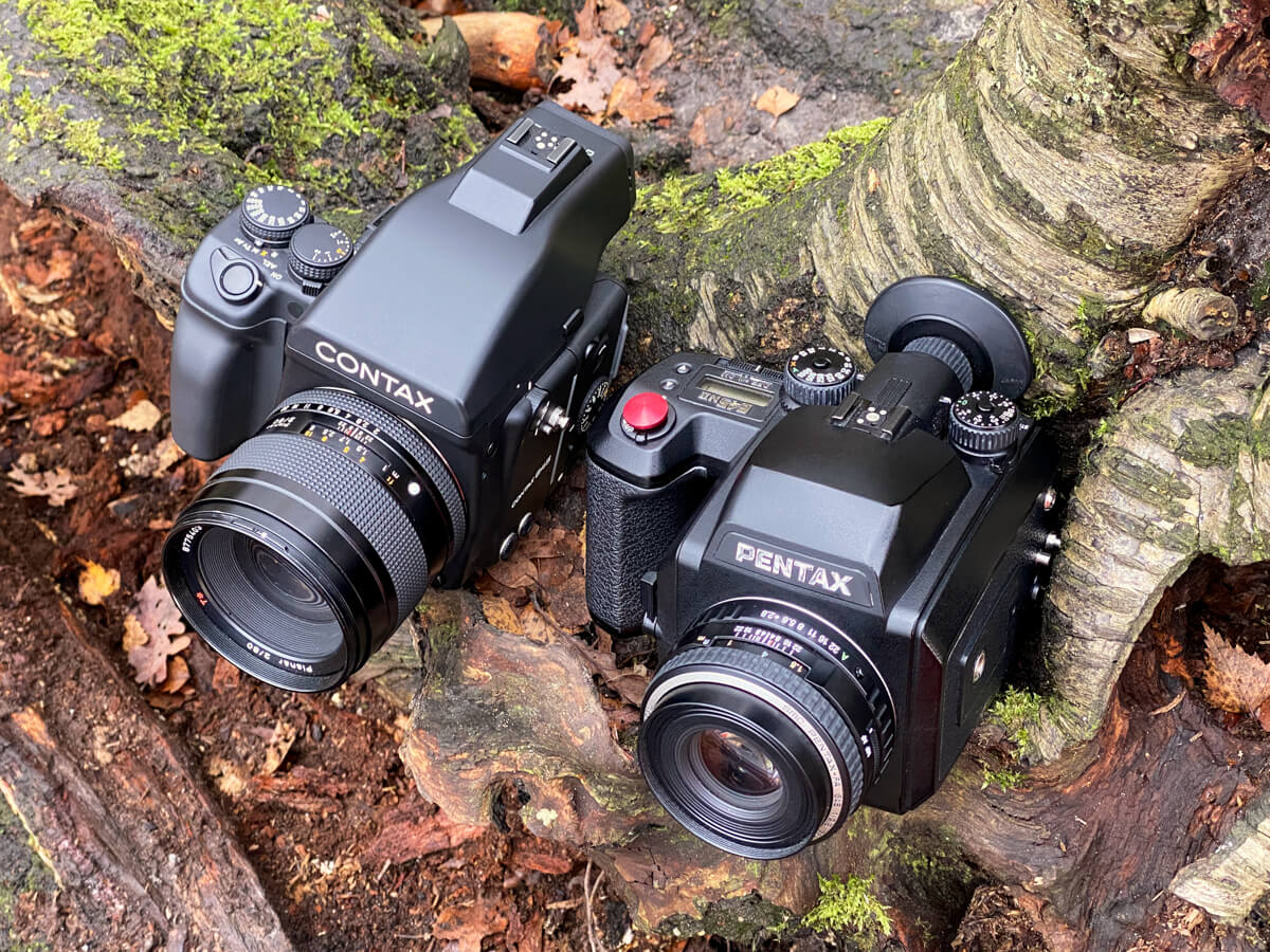 Medium format film camera showdown: Contax 645 vs Pentax 645NII