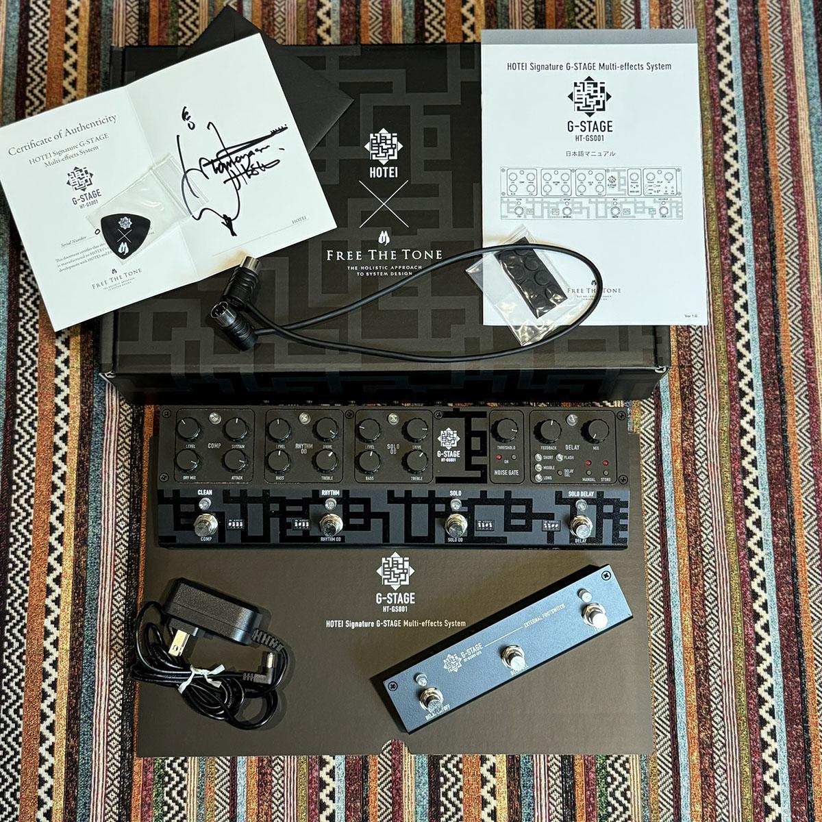 Free The Tone HOTEI Signature G-STAGE Multi-effects System｜平野