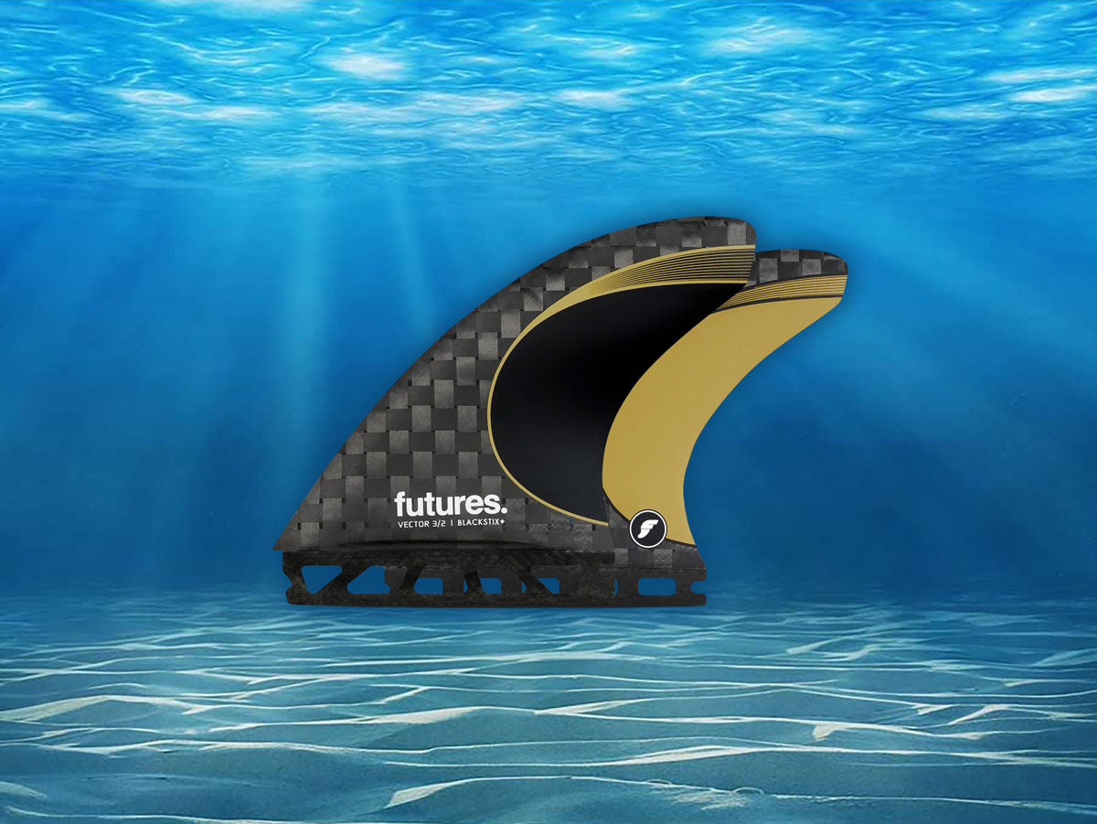 Futures Vector 3/2 Blackstix+ Thruster - Encinitas Surfboards