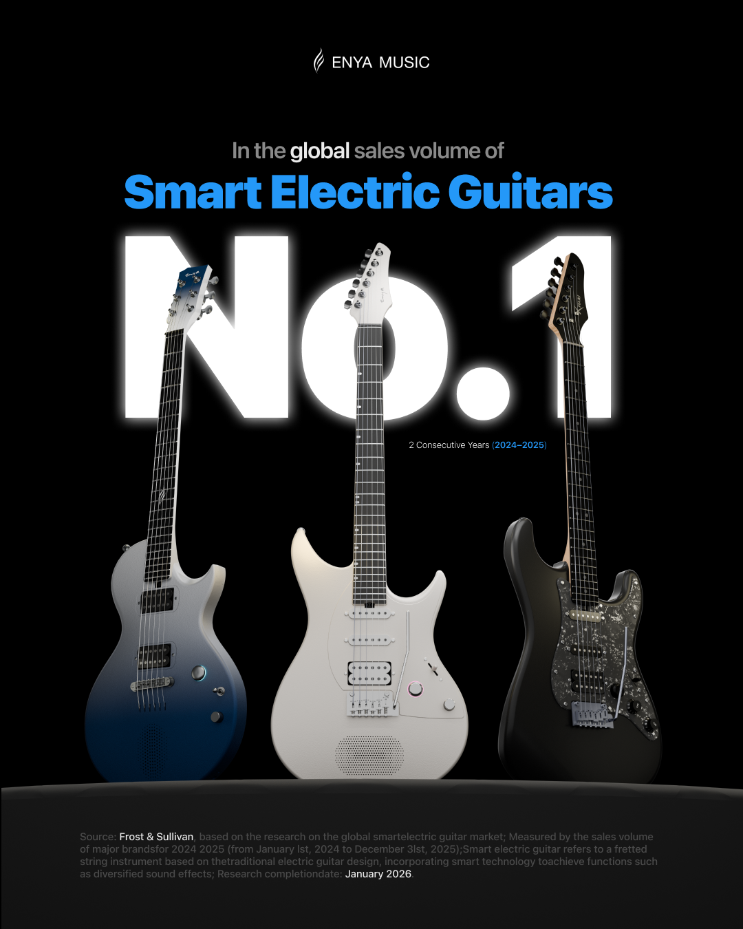 Nova Go Sonic : Carbon Fiber Smart Electric Guitar
